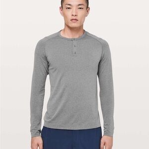 Lululemon Metal Vent Tech Long Sleeve Henley